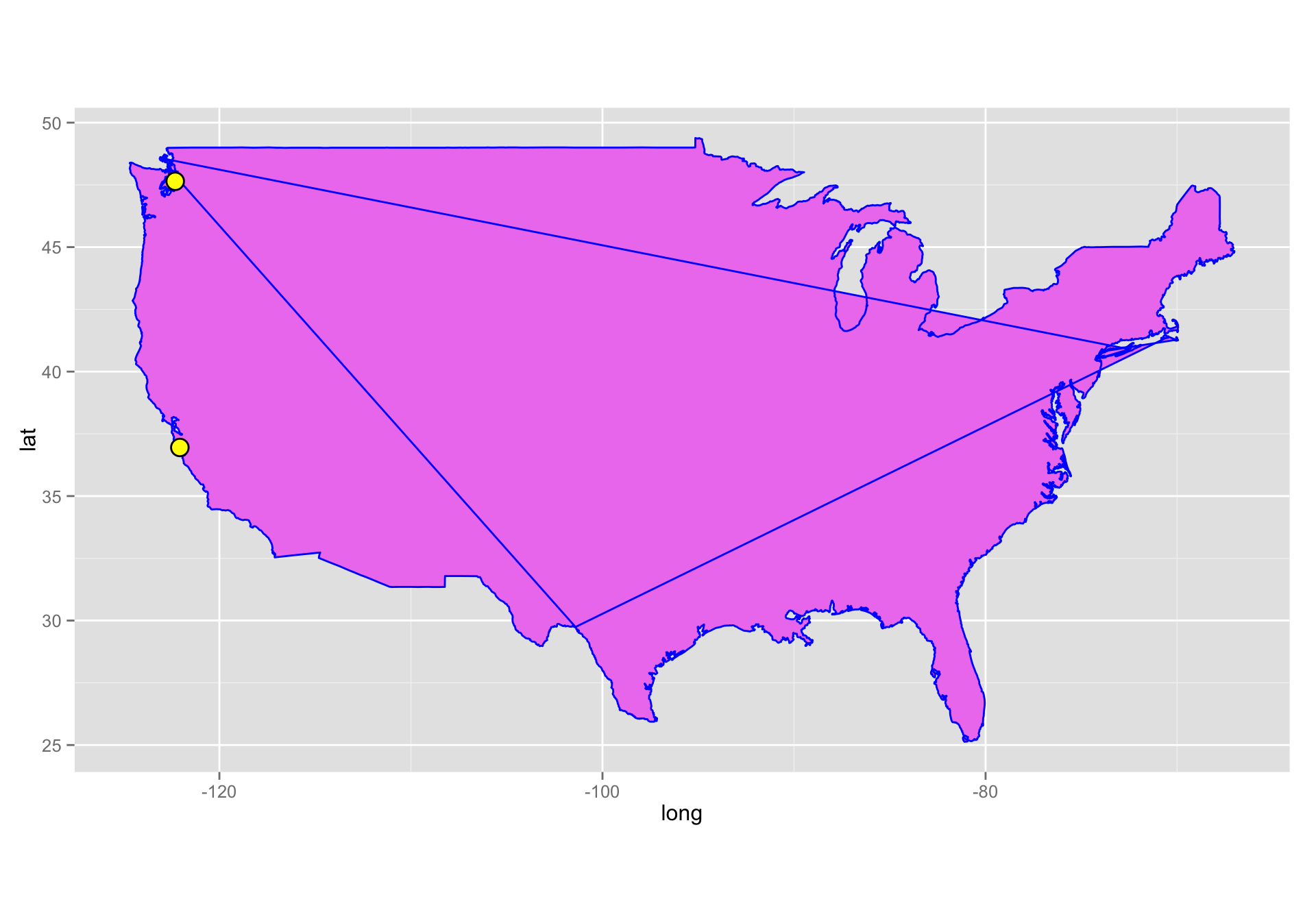 polygon - Keep customized colors with geom_polygon() - Geographic